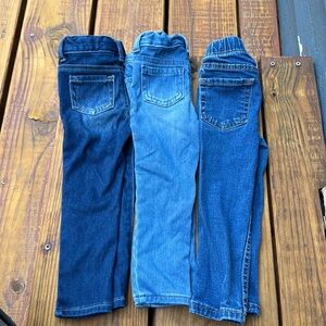 Toddler Girls Cat & Jack Jeans - like NEW! (Set of 3)